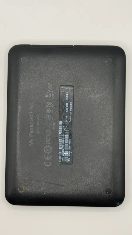 WD My Passport Ultra 1TB External Hard Drive - Black (WDBZFP0010BBK)