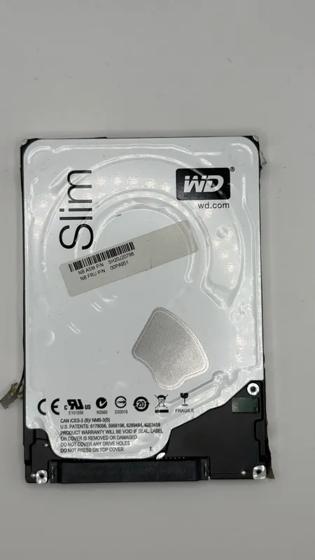 Lot of 5x 2.5-Inch SATA Hard Drives (WD, HGST, Toshiba – 1TB, 500GB, 160GB) — photo 2