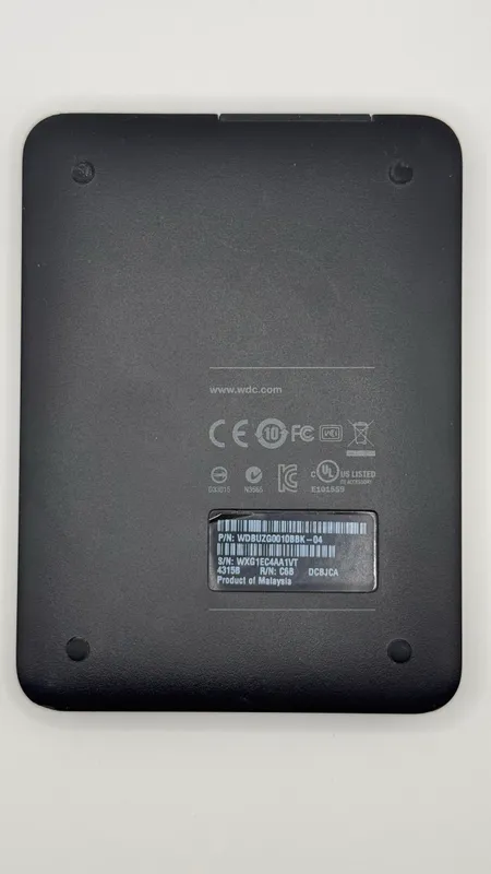 WD Elements Portable External Hard Drive 1TB (WDBUZG0010BBK) with USB 3.0 Cable — photo 2