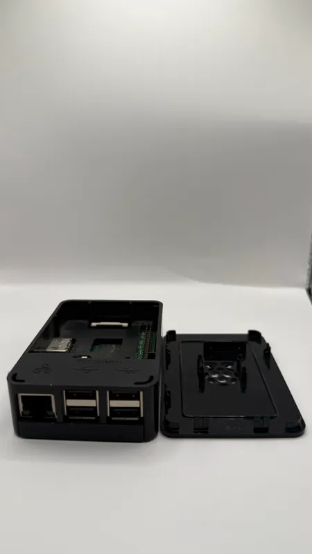 Raspberry Pi Single-Board Computer in Official Black Case — photo 3